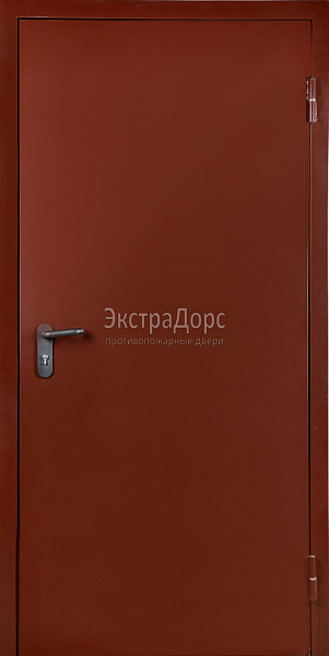 Противопожарная дверь EI 45 дымогазонепроницаемая металлическая однопольная в Ивантеевке  купить