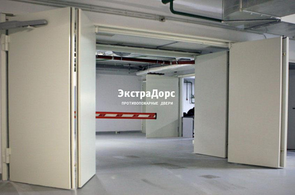 Складывающиеся автоматические противопожарные ворота в Ивантеевке  купить