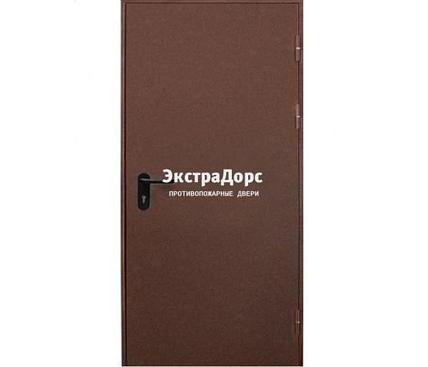 Противопожарная дверь EI 60 ДПМ 2 типа коричневая в Ивантеевке  купить